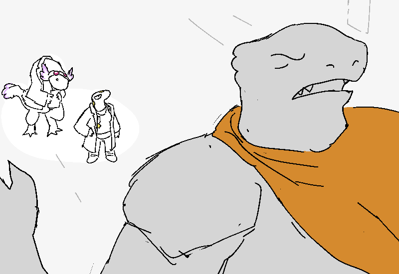 Ribrax turns and leaves, waving a hand in her wake.