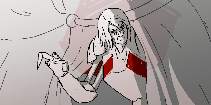 Jiro suddenly notices how long he's been talking, notices the little smile Sunny's got.