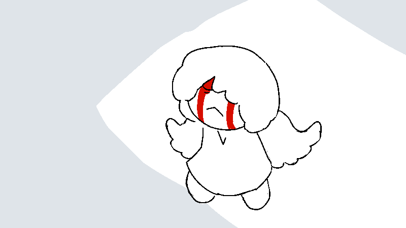 Nix stares blankly back.