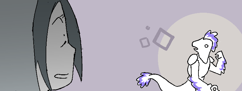 The grunt looks at Jiro.