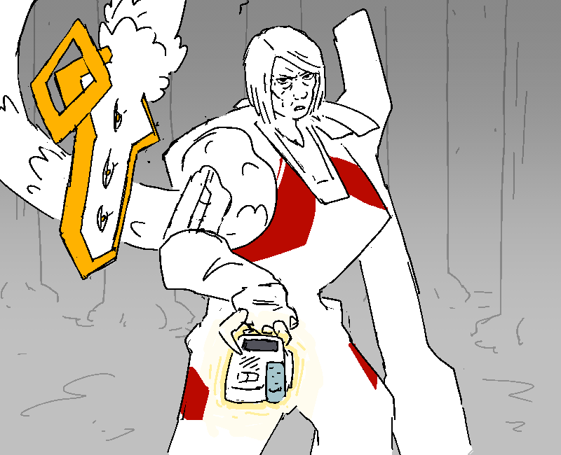 Mercy hands out a communicator.