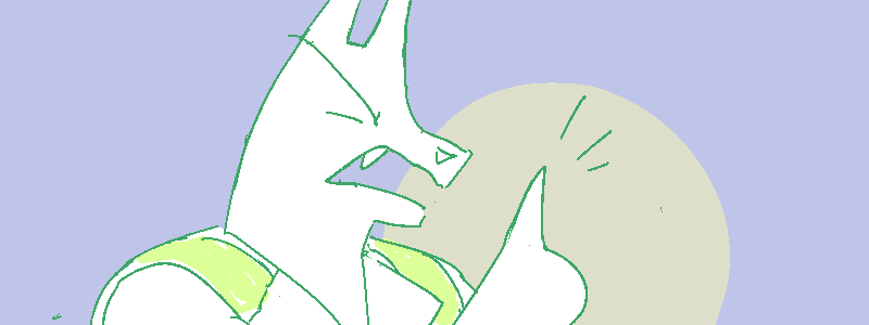 Rex raises his finger.