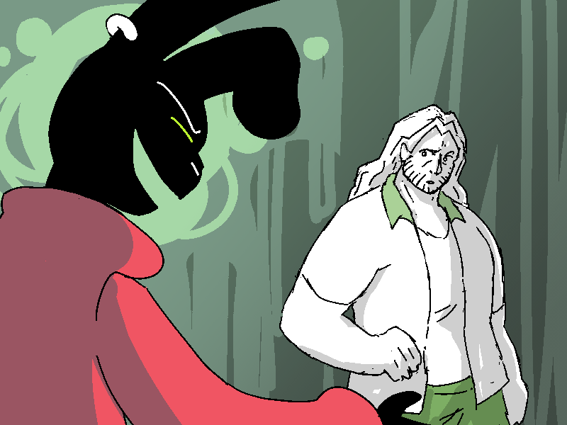 Cliff finds himself very concerned to see Rex inhabiting Clip's body.