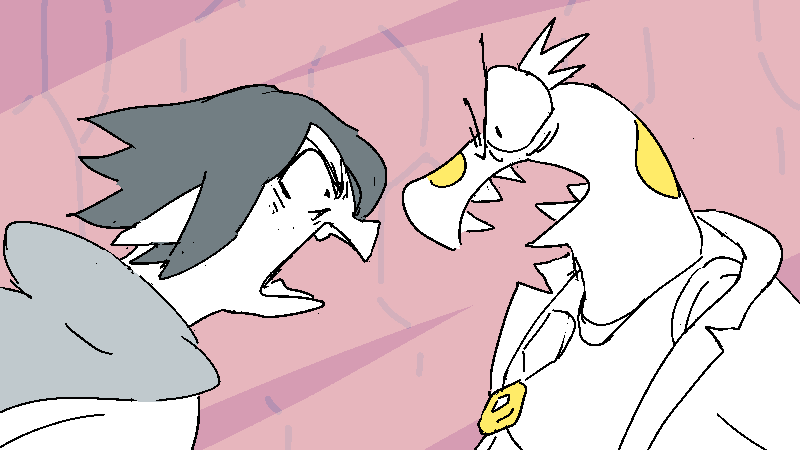 Jiro and Sunny begin arguing outright.