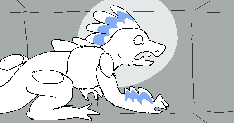 Glard yields to the vent and follows Sunny and Jiro in, as he explains the chain of events that brought him to this point.