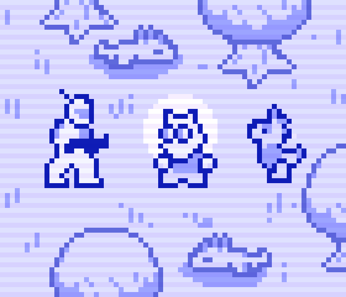 Among a forest of Avean corpses, a saintlike Coral stands between Cliff Mason and Glard.