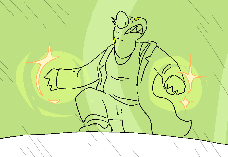 Sunny is at the back window, firing off her glinting sunbeams through the glass. She's starting to sweat.