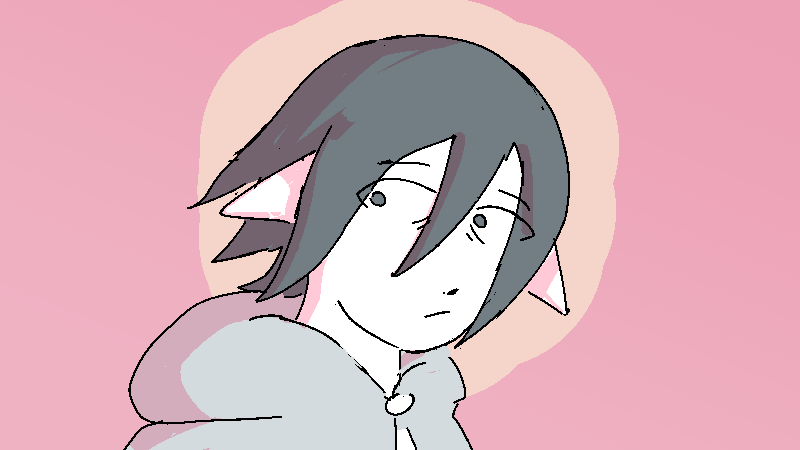 Jiro looks over where Sunny is kneeling.