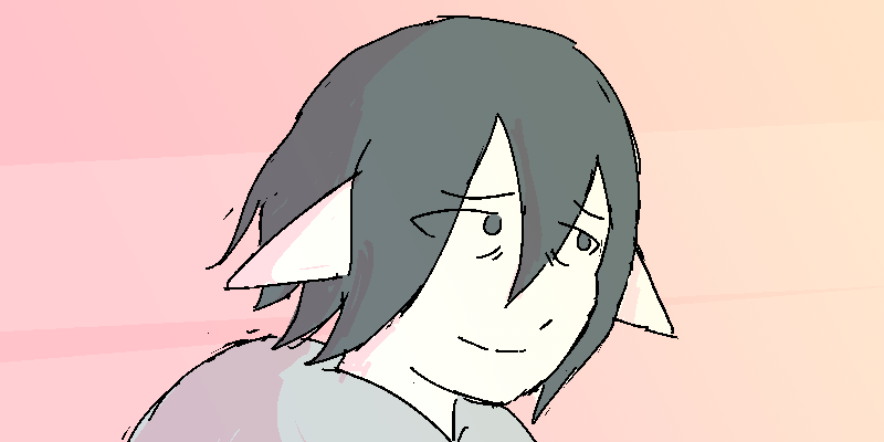 Just this once, he affords himself a weary smile.