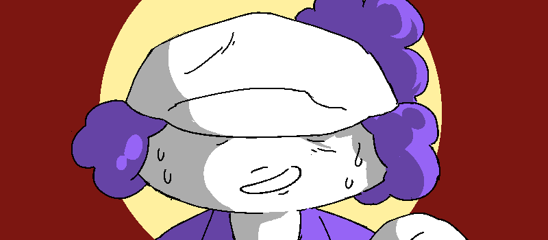 Jamila looks straight down the barrel of the camera