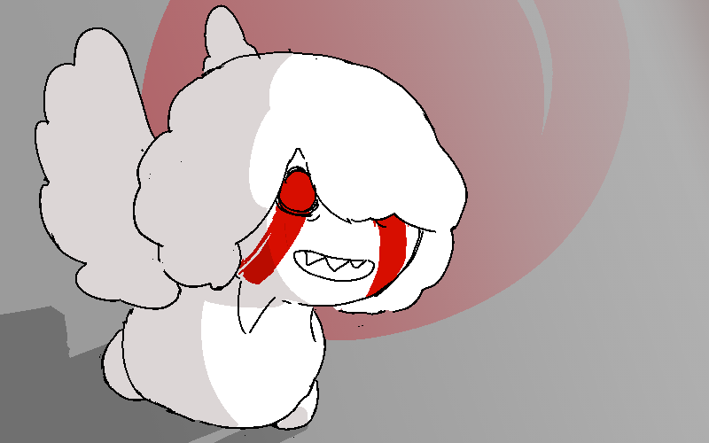 Nix looks up at Cliff with a little giddy grin.