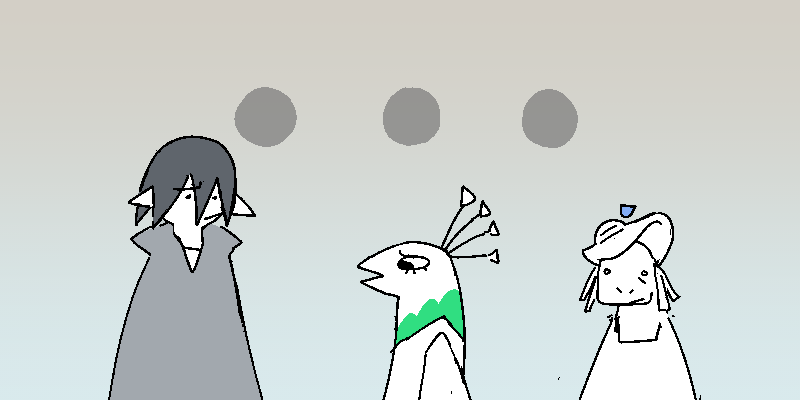 They don't talk.