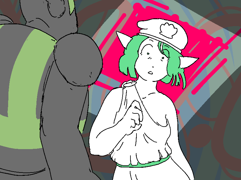 Rilly turns her head a little past Cliff, looks behind him. The shock hits her all at once.
