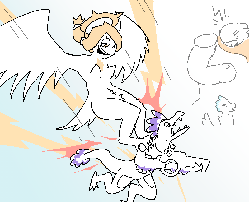 The Harpy Angel swoops in from behind and abducts one of Ribrax's grunts.