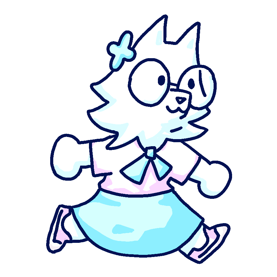 A sticker of Coral!