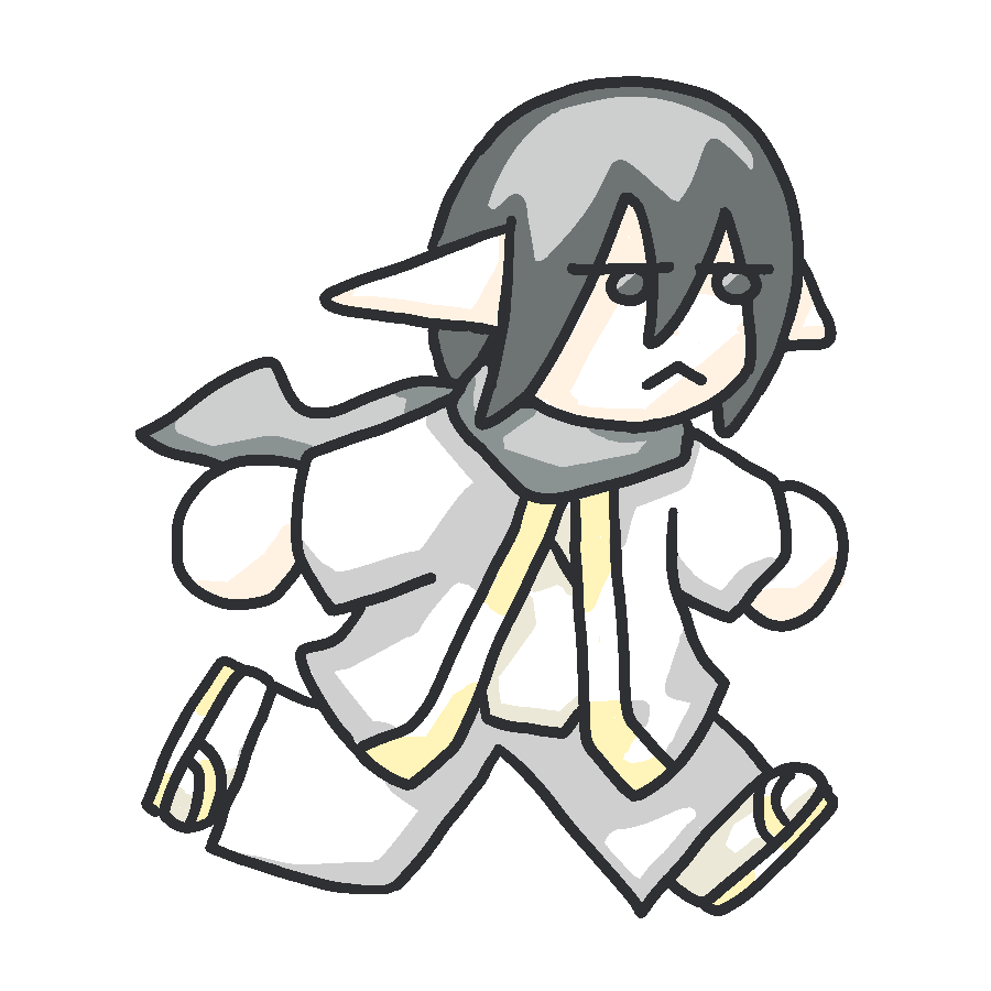 A sticker of Jiro!